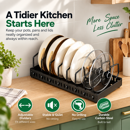 Pull-Out Pan Cabinet Organizer