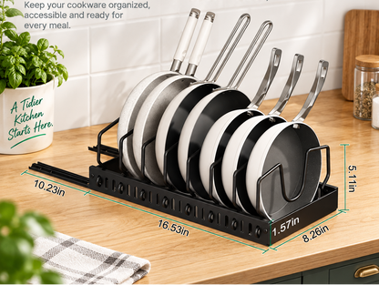 Pull-Out Pan Cabinet Organizer
